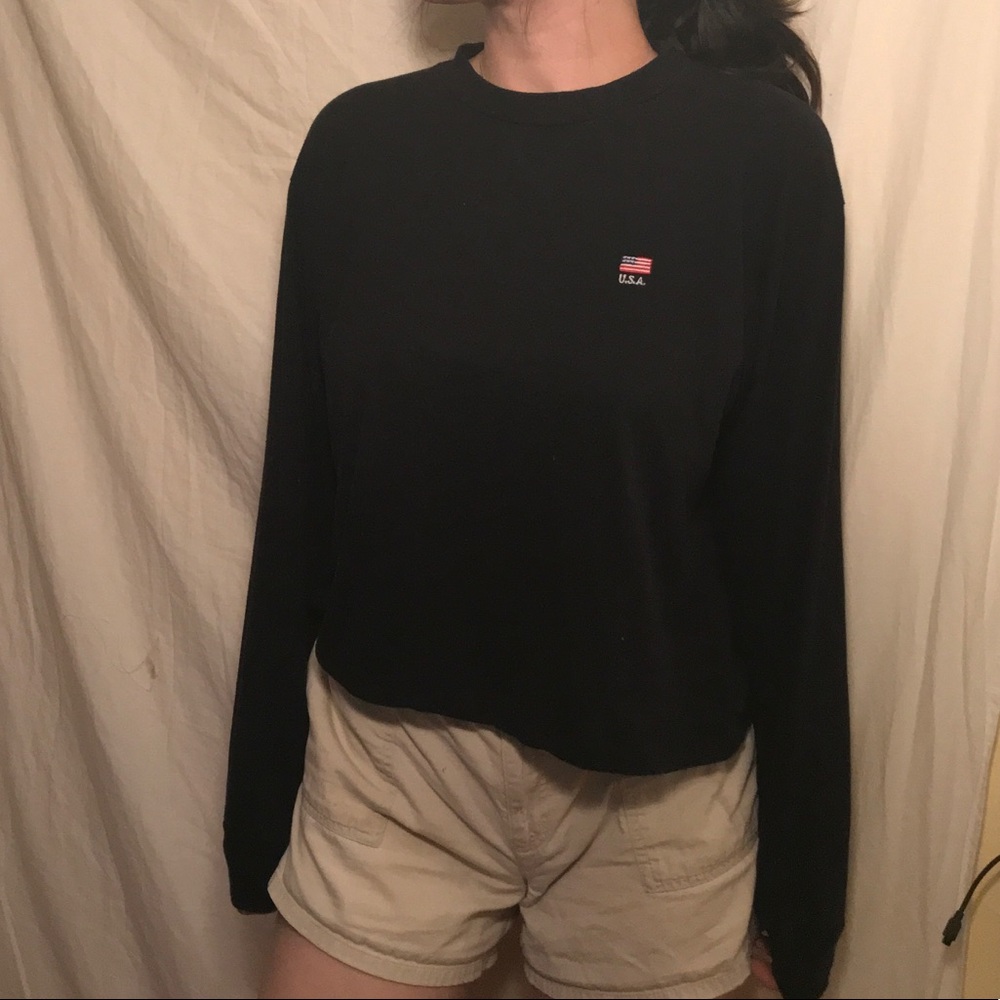 Black USA top - Brandy Melville